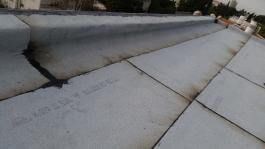 חברת "צוות פ.כ לאיטום" מבצעת איטום גג באמצעות יריעות ביטומניות